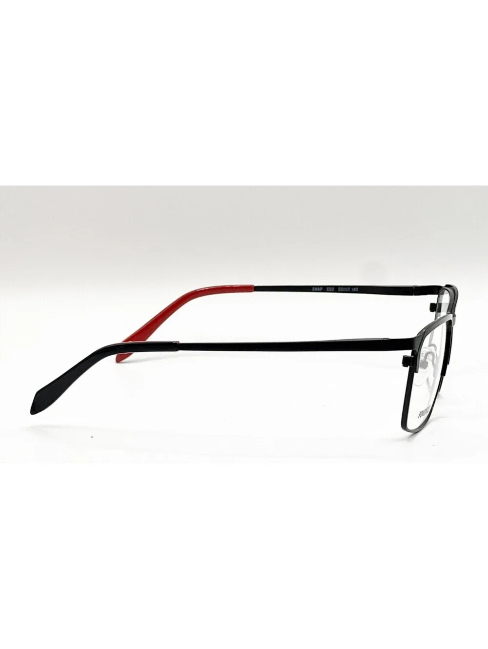 Champion Snap C02 Black Rectangle Authentic Eyeglass Frames 55-17-140